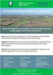 Community Flood Recovery Drop-ins